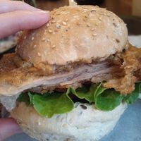 Incredible fake chicken at The Wild Note in Bordeaux