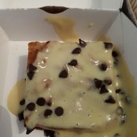 Apple cake with delicious custard at The Wild Note in Bordeaux