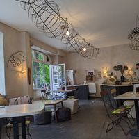 Inside of Cafe Largo at Cafe Largo in Berlin