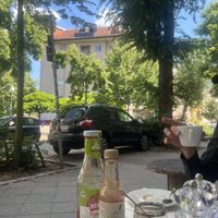 outlook   at Cafe Largo in Berlin