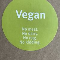 Vegan confirmed on every box  at Fresh Brothers - Harvard Place in Irvine