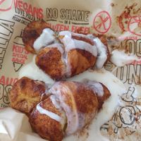 Vegan cinnamon twists at Fresh Brothers in Hollywood