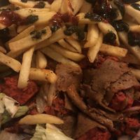 Mixed Kebab and Fries  at Panjab Pizza in Wolverhampton