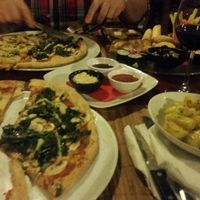 Unfortunately we got all of the food at the same time  at Haiku in Catania