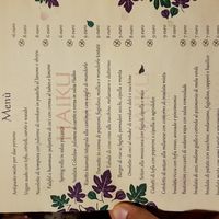 Menù agosto 2017 at Haiku in Catania