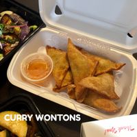 Curry Wontons at Thai House in Bakersfield