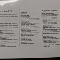 Menu at Cafe Blossom in Barnegat