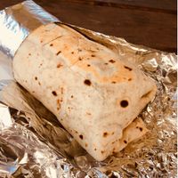 Falafel burrito at Taste of Casablanca in Portland