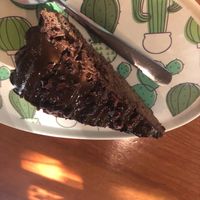 Chocolate cake! at Ta'consciente in Playa Del Carmen