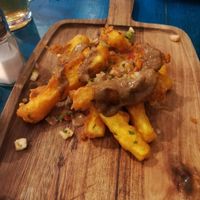 Cassava Fries Vegan Starter Nov-2018 at The Fish & The Chip in Leicester