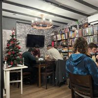 interior, with a multitude of gaming options #Veganuary at d20 Board Game Cafe - Watford in Watford