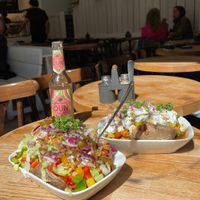 Amazing vegan options!  at Erdapfel in Hamburg