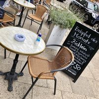 outside at Erdapfel in Hamburg