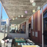 Very cosy terrace  at Grow Café in Tarifa