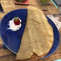 Crepes  at Grow Café in Tarifa