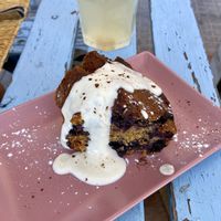 Blueberry Cake 🍰  at Grow Café in Tarifa