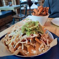 Vegan nachos at Ojo Rojo in Bournemouth