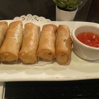 Egg rolls  at Thai Vegan in Beverly Hills