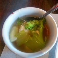 soup at Thai Vegan in Beverly Hills