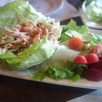 lettuce wraps at Thai Vegan in Beverly Hills