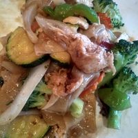 entree at Thai Vegan in Beverly Hills