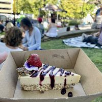Harissa’s lemon tart at Street Eat Franko (Jan 2023). Wholesome and delish    at Harissa in Hobart