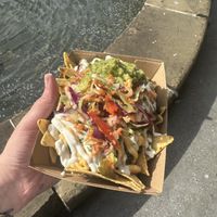 Nachos   at Harissa in Hobart