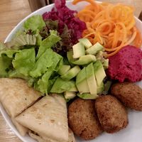 Falafel bowl at Dharma Coffee & Juice in Ubud