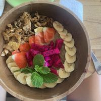 Cacao Smoothie Bowl  at Dharma Coffee & Juice in Ubud