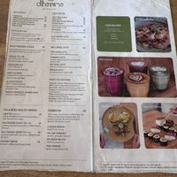 Drinks menu  at Dharma Coffee & Juice in Ubud