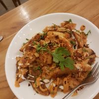 Loaded wedges at Dharma Coffee & Juice in Ubud