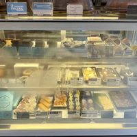 Dessert case  at Dharma Coffee & Juice in Ubud