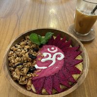 Pretty but just okay  at Dharma Coffee & Juice in Ubud