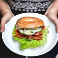ahimsa smoked salmon at Dharma Coffee & Juice in Ubud