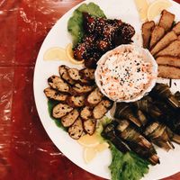 CNY cold platter at Tien Xiangh Vegetarian in Skudai