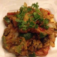 vegetarian stew with coconut milk  at The Terrace on 95 - K'NYAY in Phnom Penh