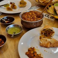 Channa Masala and Samosas at Baba's Kitchen in Ho Chi Minh City