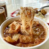 mee siam at San De Vegetarian 三德 - Blk 747 Yishun in North Singapore