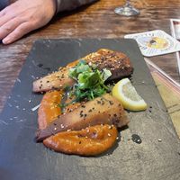 Fake fish (parsnip)  at Skek in Amsterdam