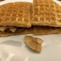 Vegan delight at Smaaken Waffle Sandwiches - Food Truck in Beaverton
