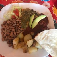 “Huevos” Ranchero Special at Cafe de Mesilla in Las Cruces