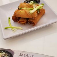 Vegetable rolls at Ava Street Cafe in Baton Rouge