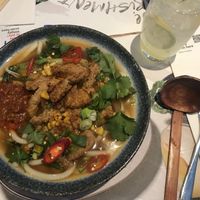 Vegan chicken ramen 🍜   at LHR - Wagamama - T5 in West London