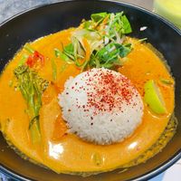 Sweet potato curry  at LHR - Wagamama - T5 in West London