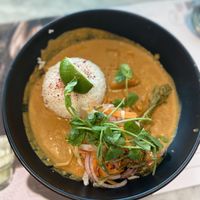 Butternut squash curry  at LHR - Wagamama - T5 in West London