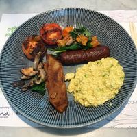 Full vegan breakfast  at LHR - Wagamama - T5 in West London