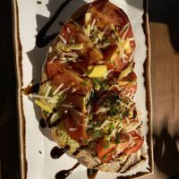 Vegan bruschetta   at Hillhead Bookclub in Glasgow