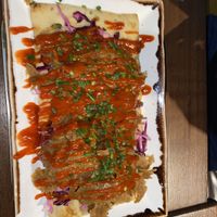 Seitan kebab   at Hillhead Bookclub in Glasgow