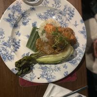Vegan katsu curry  at Hillhead Bookclub in Glasgow