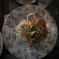 Crispy Tofu Katsu Curry  at Hillhead Bookclub in Glasgow